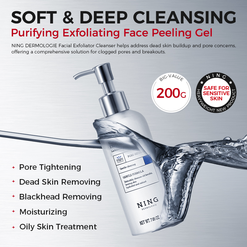 NING Exfoliating Gel 200g – Ge - Lactic Acid Toner recension och pris