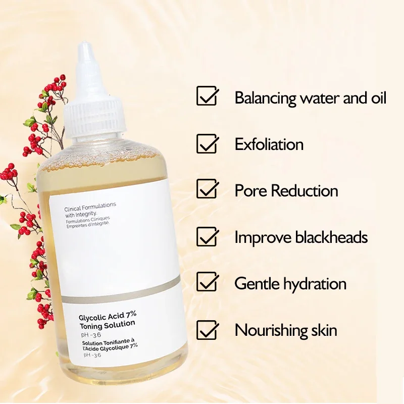 Improve skin condition, mild e - Lactic Acid Toner recension och pris